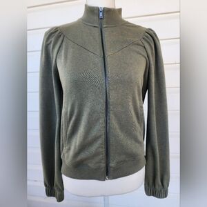 BR Olive Green Bomber Jacket!!